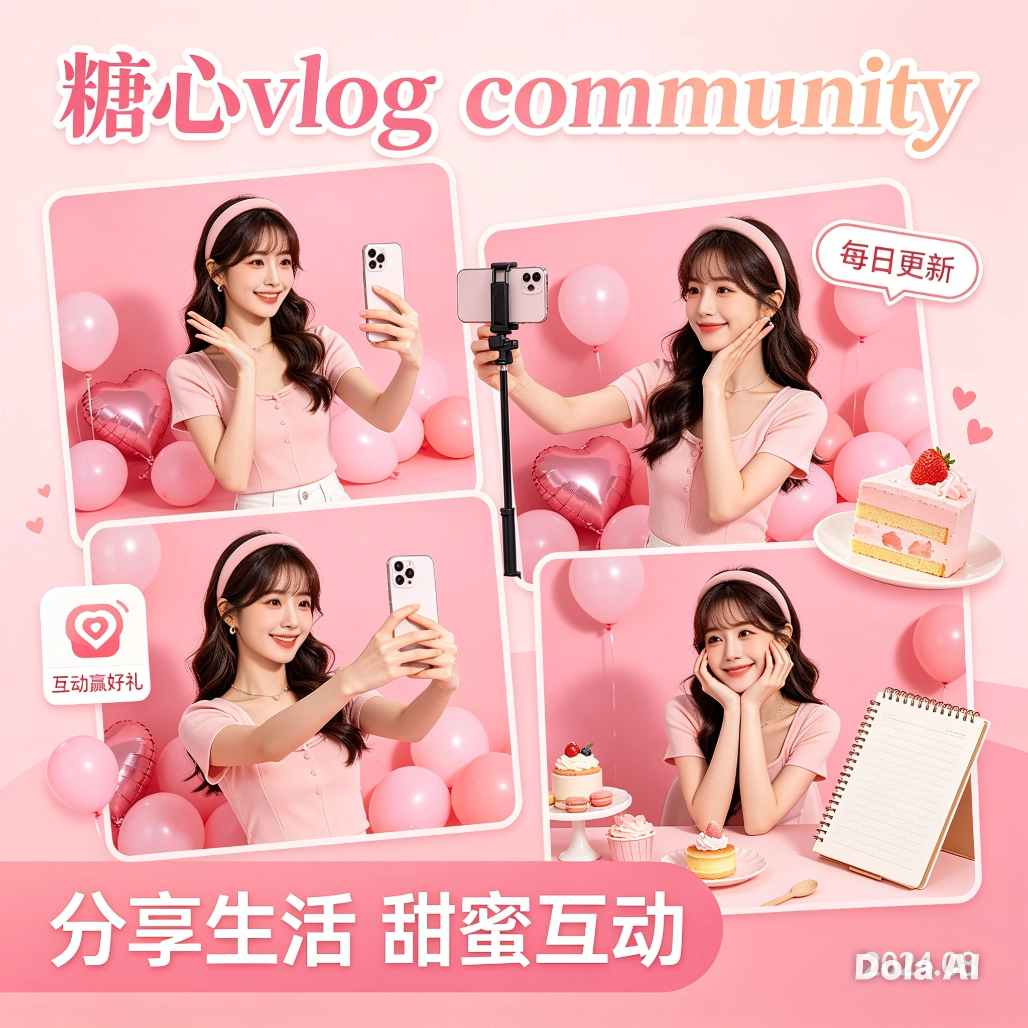 糖心Vlog联系与反馈示意